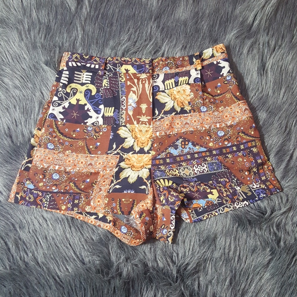 Topshop high waisted shorts
